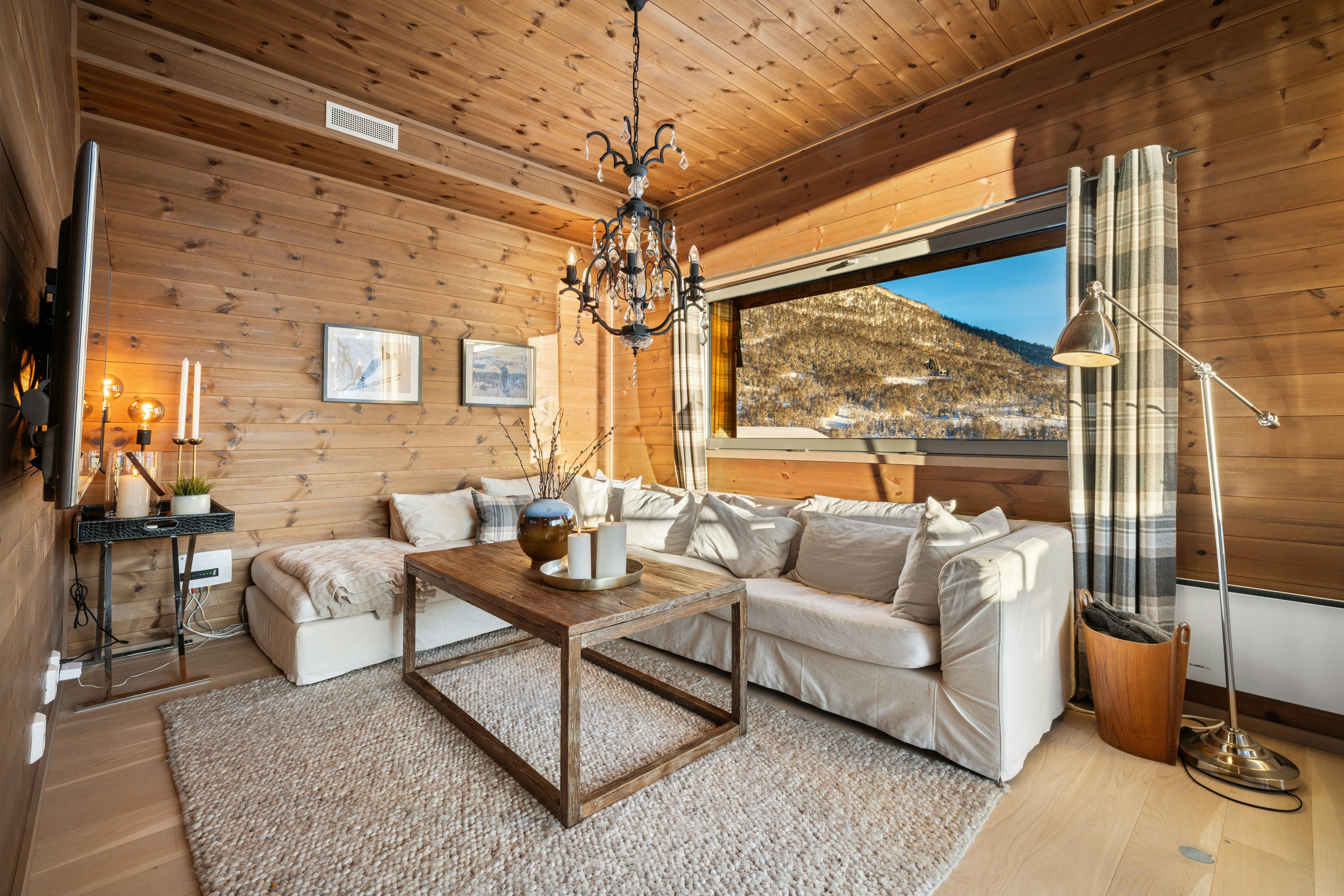 Séjour d'un chalet d'exception en Haute-Savoie équipé par Velarys, ouvert sur la montagne